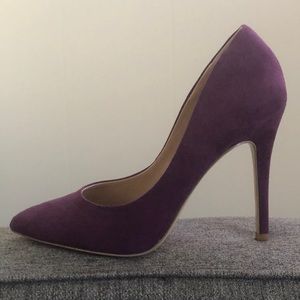 Charles by Charles David Plum Suede Pump